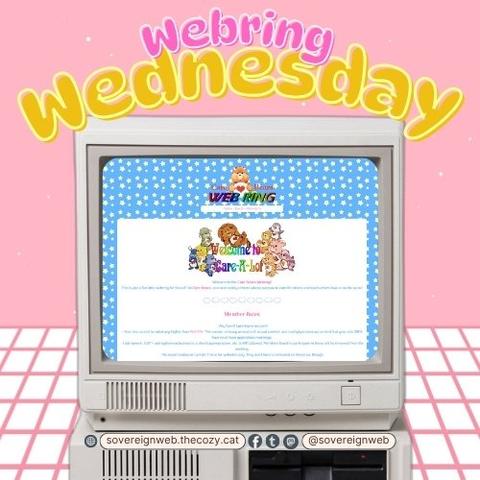 Webring Wednesday: Care Bear Webring | sovereignweb.thecozy.cat