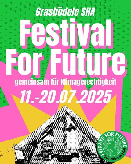 Plakat: Festival For Future