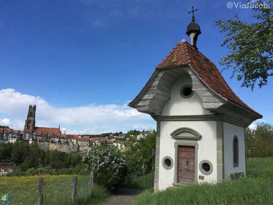 The Chapelle Saint-Jost and Cathédrale Saint-Nicolas in Fribourg, Switzerland, ViaJacobi
