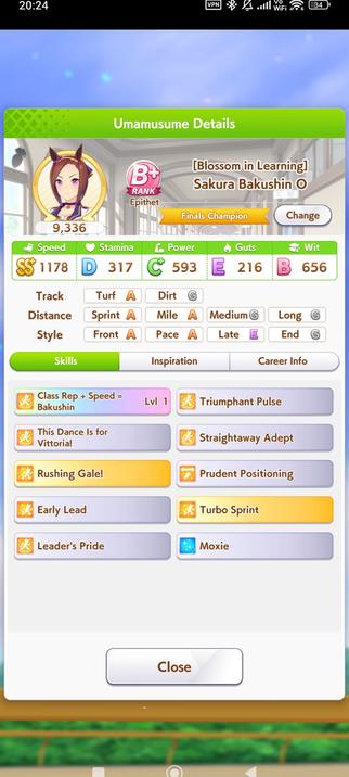 Même chose avec Bakushin