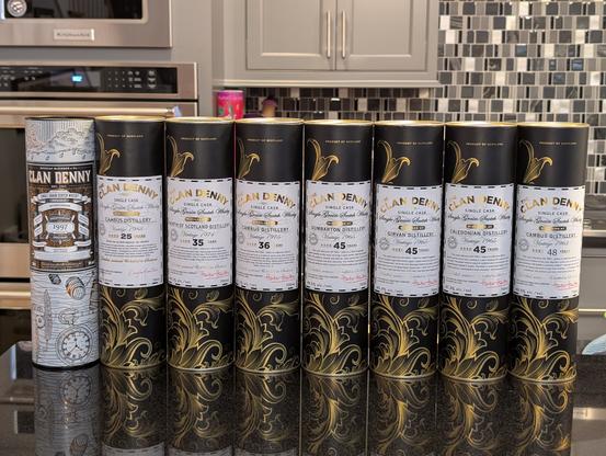 Eight Clan Denny bottles