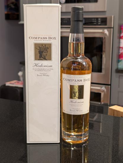 Compass Box Hedonism front