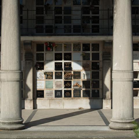 Photo of the Père Lachaise cemetery in Paris
