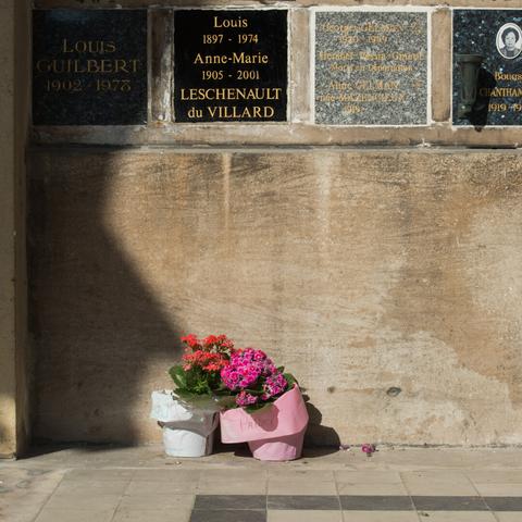 Photo of the Père Lachaise cemetery in Paris