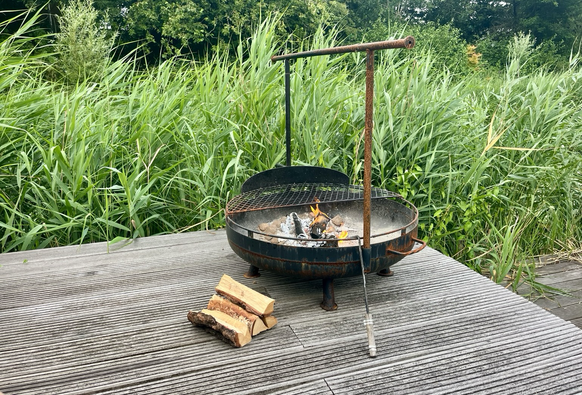 Cowboy Firepit Outdoor Cooking and Campfire