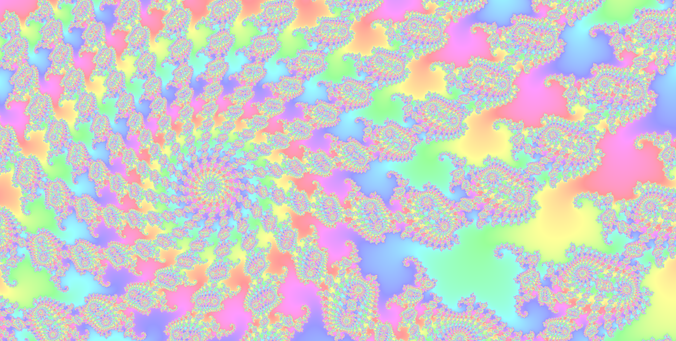 a swirly pastel mandelbrot fractal