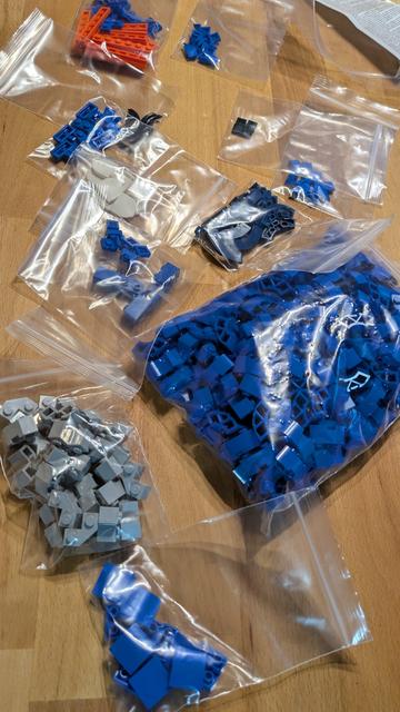 Lots of Lego in Bags
