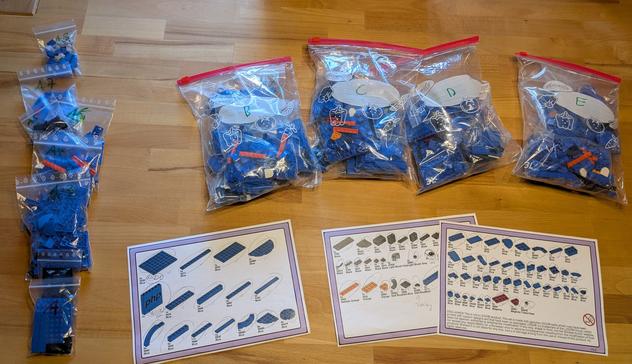 Finished Lego sets :-)