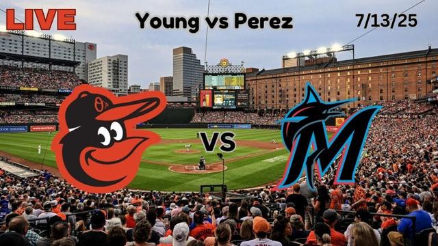 Baltimore Orioles vs Miami Marlins | LIVE! Play-by-Play & Commentary | 7/13/25 | Game #95