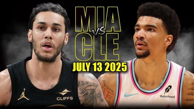 Cleveland Cavaliers vs Miami Heat Full Game Highlights - July 13, 2025 | NBA Summer League
