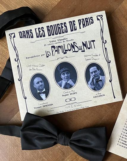 Couverture du CD "Dans les bouges de Paris"