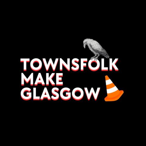 Image shows a Blood On The Clocktower event logo but the BotC Glasgow group