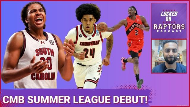 Collin Murray-Boyles Makes Summer League DEBUT in Toronto Raptors' Win Over Orlando Magic