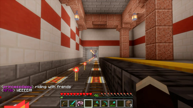 このような瞬間は、古典的なMinecraftのように感じられます
