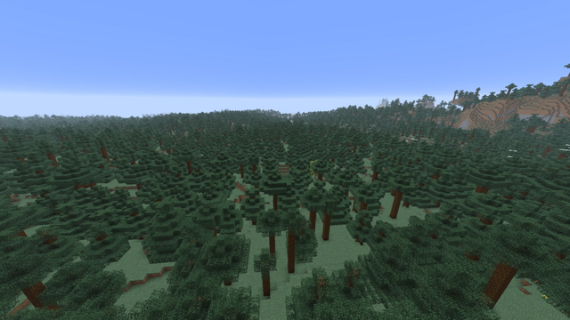 Deep sinkhole near spawn