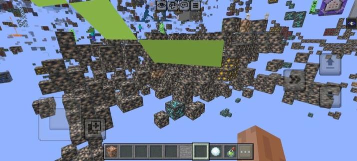 Saw this on my survival world then inspected with creative and xray mod