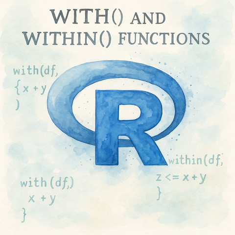 I did another post on use with() and within() from Base R, simply because it bears repeating. I don't think it gets enough eyeballs.

Post: https://www.spsanderson.com/steveondata/posts/2025-07-14/index.html

#R #RStats #BaseR #RProgramming #Programming #RCode #Code