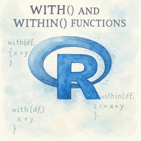 I did another post on use with() and within() from Base R, simply because it bears repeating. I don't think it gets enough eyeballs.

Post: https://www.spsanderson.com/steveondata/posts/2025-07-14/index.html

#R #RStats #BaseR #RProgramming #Programming #RCode #Code