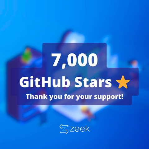 Zeek reached 7000 stars on GitHub