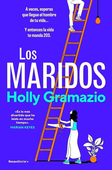 Portada. Ilustración de una mujer cortando una escalera de mano con una sierra. Mucho más arriba se ve que un hombre está bajando (¿o subiendo?) por ella.