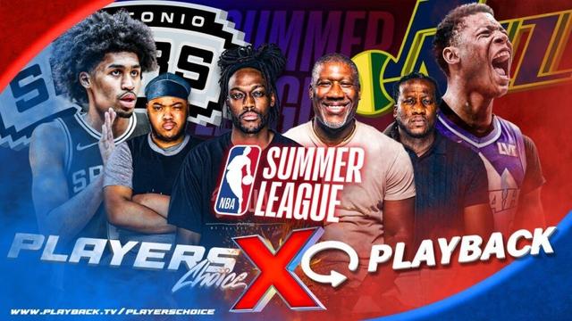 San Antonio Spurs vs Utah Jazz | NBA Summer League​ on @WatchPlayback