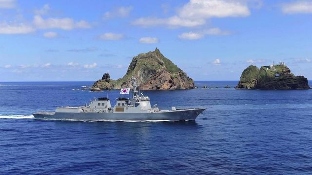 S. Korea protests at Japan's territorial claims to disputed islets