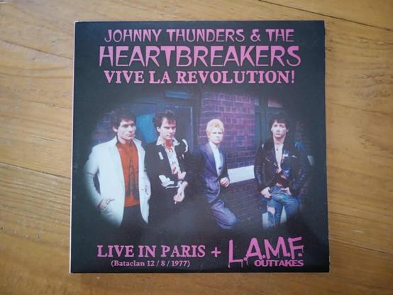 Johnny Thunders & The Heartbreakers
Viva la Revolution! (LAMF + Live in Paris)

Copertina vinile