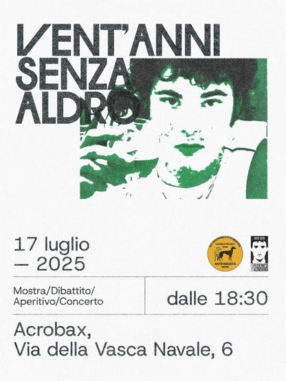 VENT'ANNI SENZA ALDRO