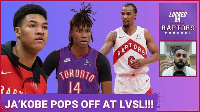 Ja'Kobe Walter POPS OFF in Toronto Raptors' 3rd Straight Win At Summer League