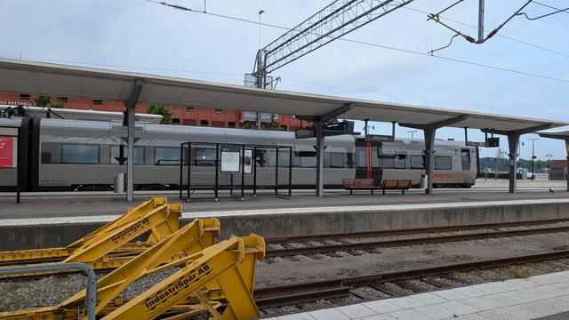 An Öresund train in Karlskrona.