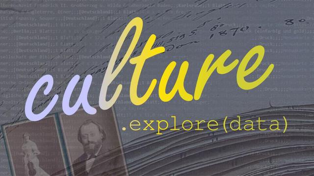 Visual der Veranstaltung mit dem Text "culture.explore(data)