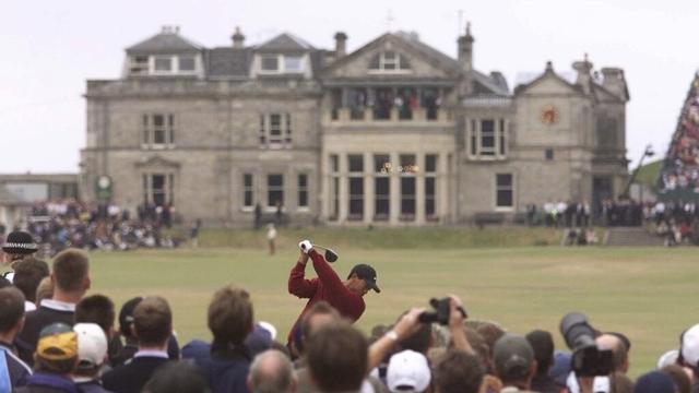 BRITISH OPEN '25: Tiger Woods and Tom Watson part of history at golf's oldest championship