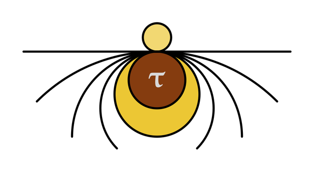 Drawing resembling a spider using the previous drawing as a base.