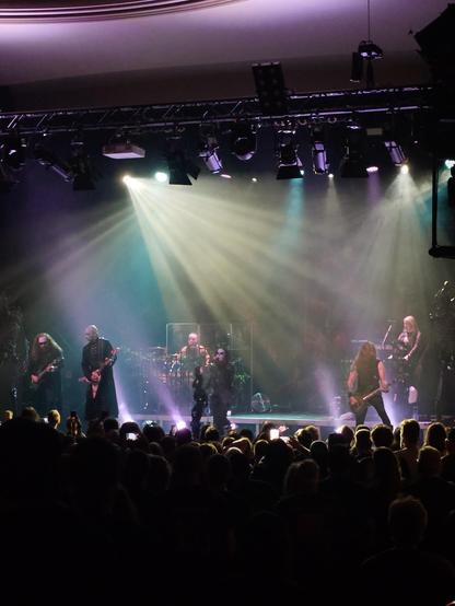 Hauptact Cradle Of Filth auf der Bühne
