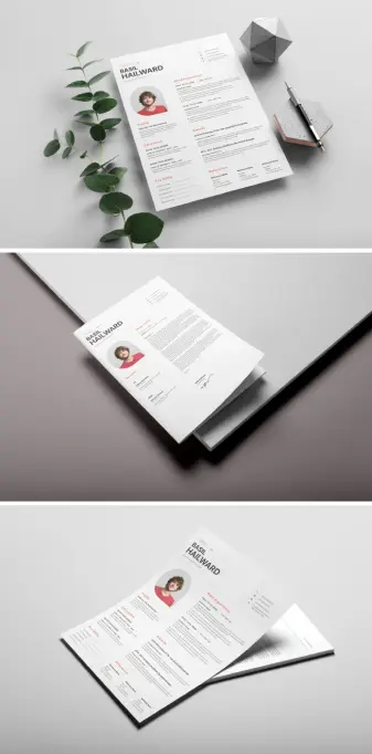 Adobe InDesign Resume Template (CV) by GraphicArtist