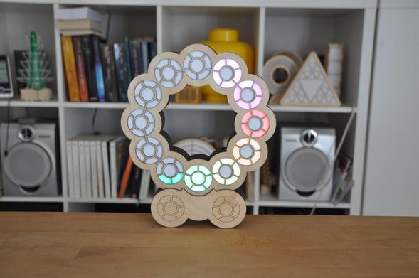 A new build of the clock described in that thread.
It displays 18:32:06