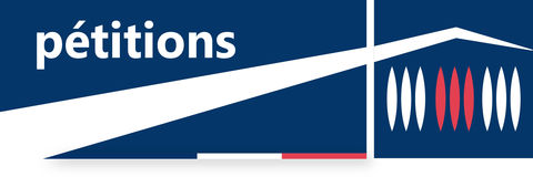 Logo du site des petitions de l'Assemblée Nationale