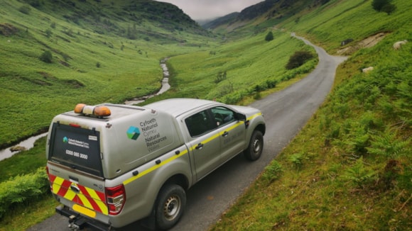 Natural Resources Wales vehicle