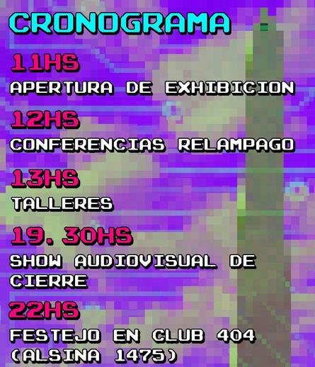 Cronograma Encuentro Federal Cyberciruja 2025