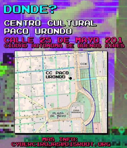 Ubicación Encuentro Federal Cyberciruja 2025