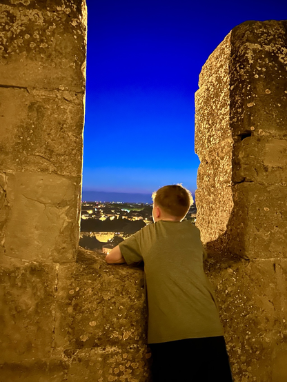 The lad in Carcassonne