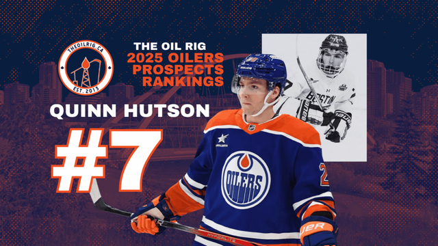 2025 Edmonton Oilers Prospect Rankings: #7 Quinn Hutson