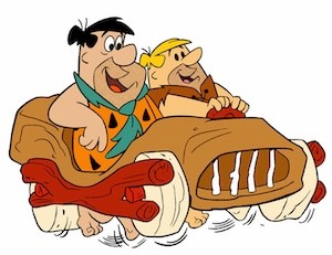 Flintstone car