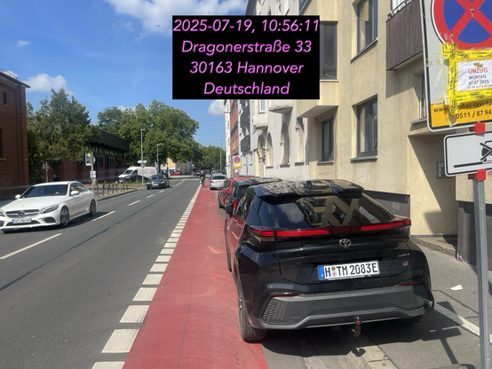 Gefährdung durch Alles  muss Parkplatz sein