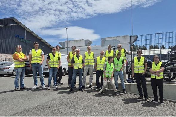 Tour of the Wunsiedel energy park; Image:Hof University of Applied Sciences;