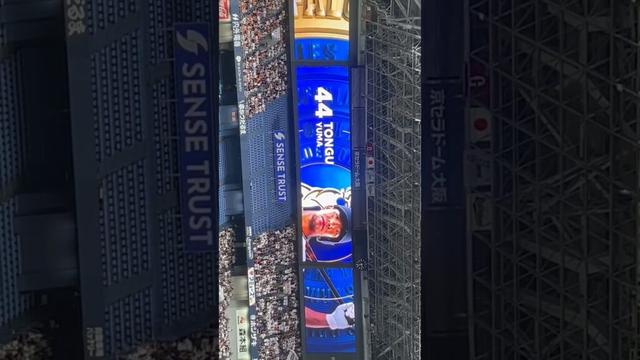 【オリックス】頓宮裕真選手 ビジョン映像 大阪代表バファローズ高校 ver.