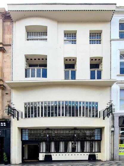 A 1903 Glasgow tea room designed by Charles Rennie Mackintosh.