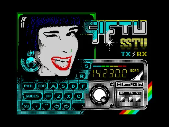 SSTV, G1FTU, ZX-Spectrum 48K