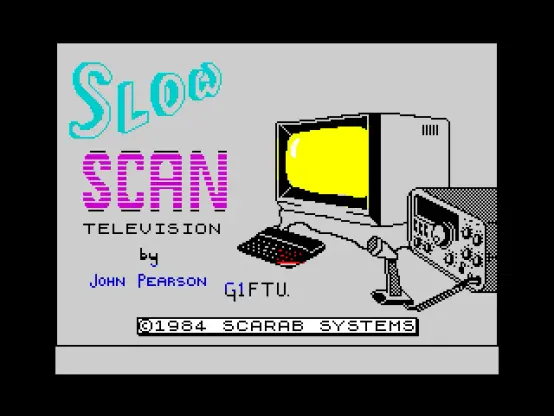 SSTV, G1FTU, ZX-Spectrum 48K