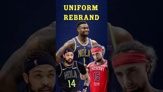 Pelicans need a new uniform rebrand #nba #neworleanspelicans #nbacontroversy #zionwilliamson